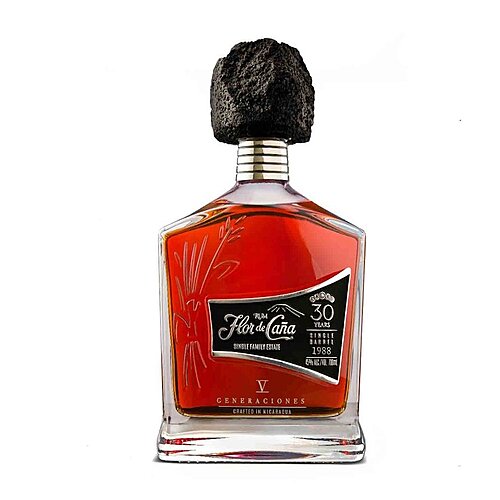 Flor De Caña V Generaciones 30 Year Old Rum 750ML - Crown Wine and Spirits