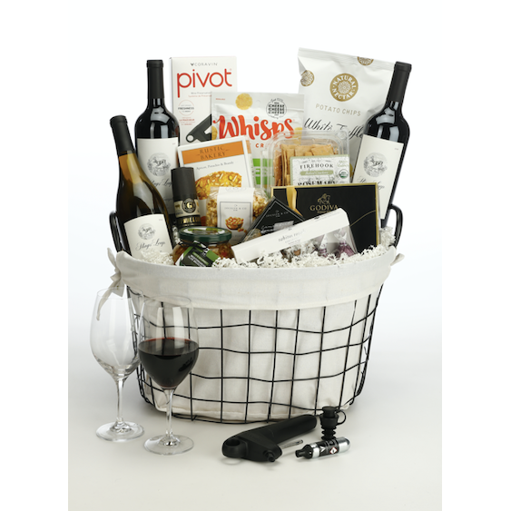 White Wine Gift Baskets, White Wine Gift Delivery