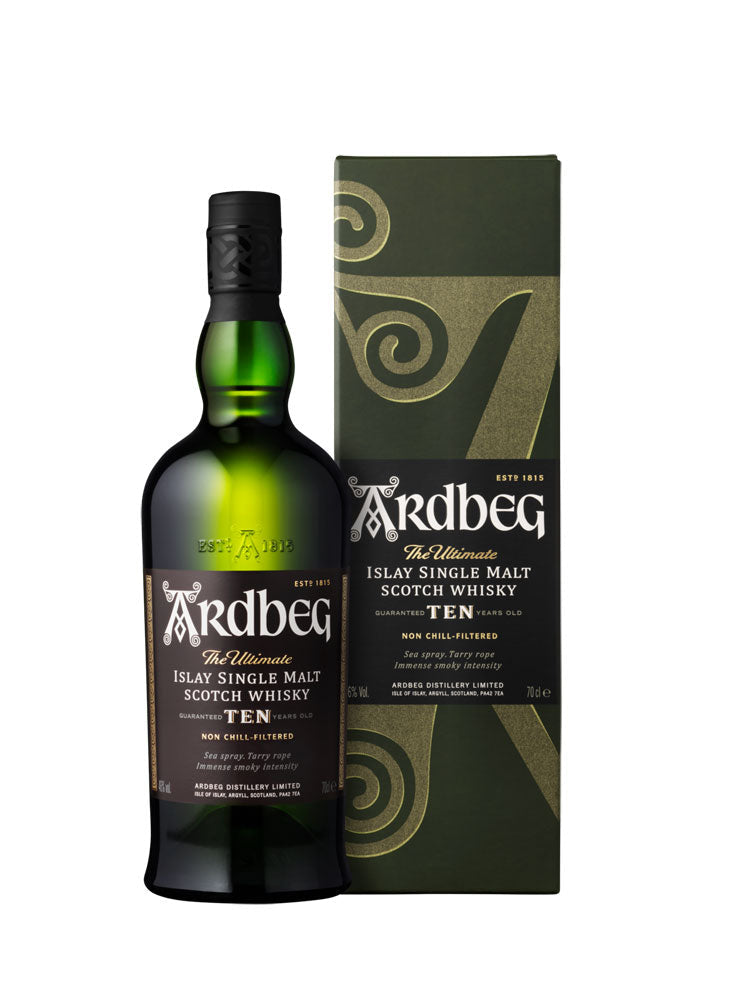 Ardbeg 10 Year Old Islay Single Malt Scotch Whiskey 750mL – Crown Wine and  Spirits