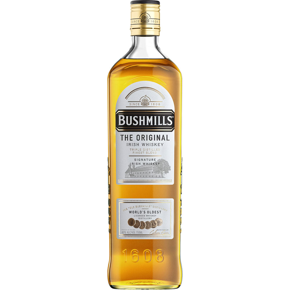 Bushmills Original Irish Whiskey 750mL – Crown Wine and Spirits