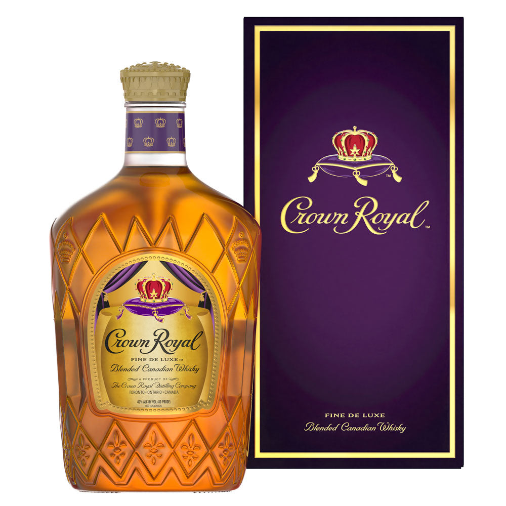 Crown Royal Fine Deluxe Blended Canadian Whisky 1.75L