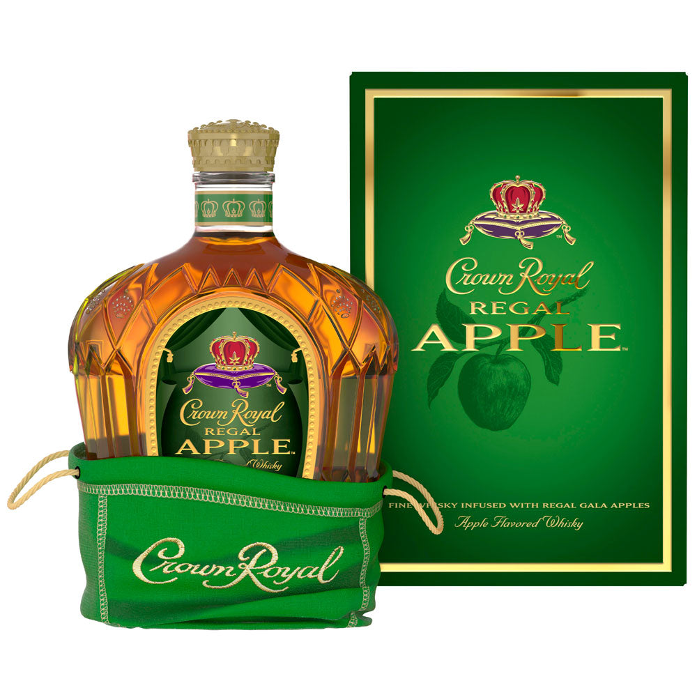 Crown Royal Regal Apple Flavored Whisky 750mL, royal 