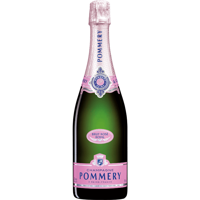Pommery Brut Crown Royal Rosé – 750mL Wine and Spirits