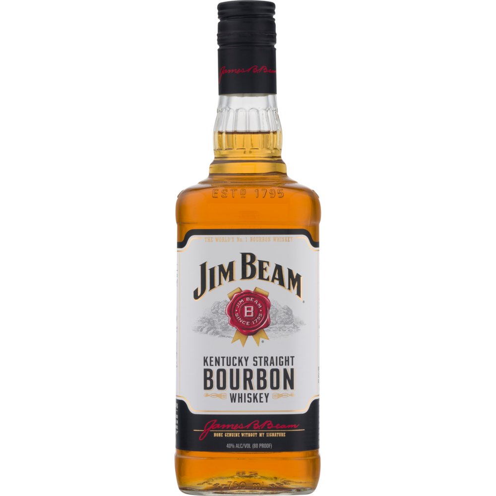 Jim Beam Bourbon Whiskey 750mL