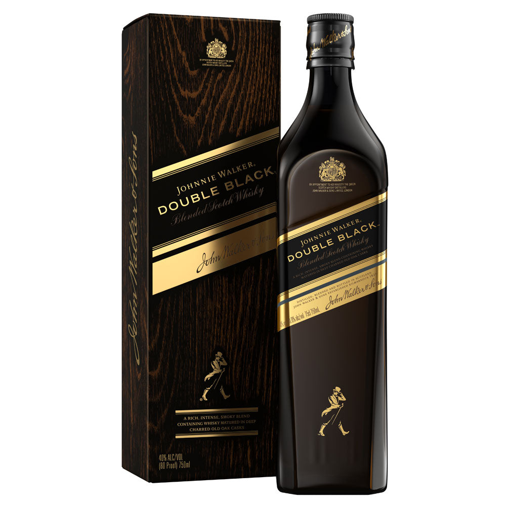 Johnnie Walker Double Black Label Blended Scotch Whisky 750mL