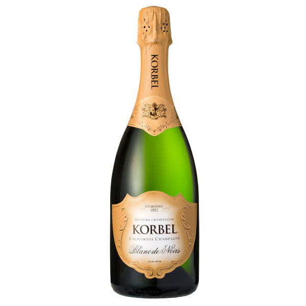 Korbel Blanc de Noirs California Champagne 750mL Crown Wine and