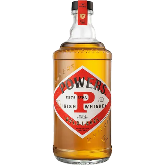 Powers Irish Gold Label Whiskey 750mL