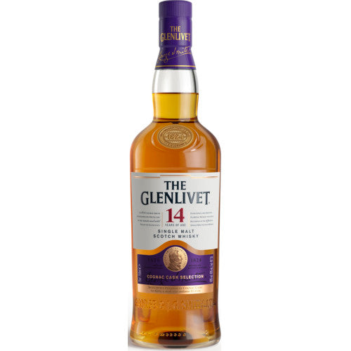 Glenlivet 14 Year Old Single Malt Scotch Whisky 750mL – Crown Wine