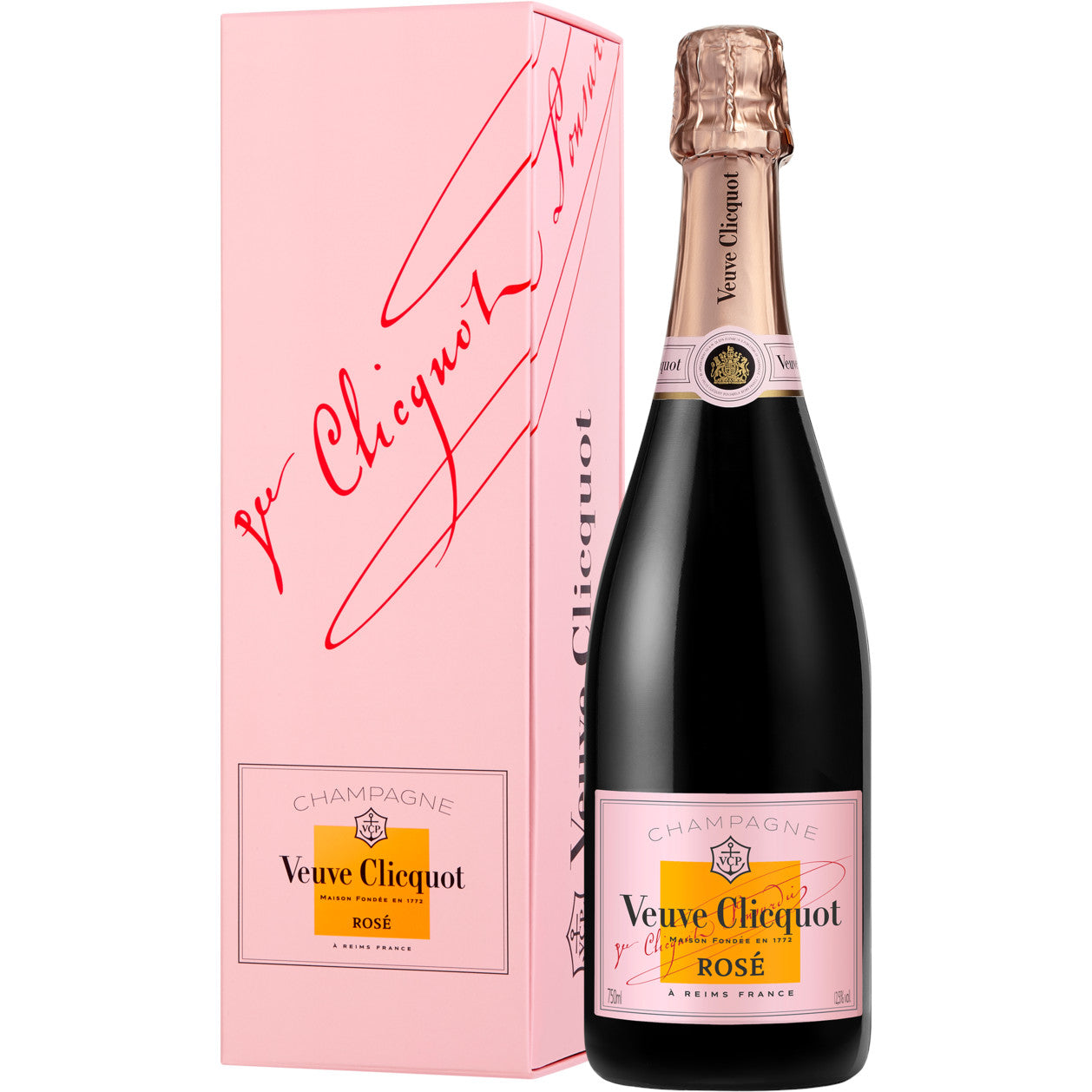 Veuve Clicquot Brut Rose Champagne 750ml
