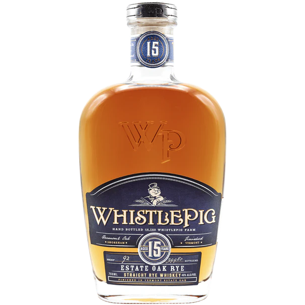 Whistlepig Estate Oak Rye 15 YR 750mL - Crown Wine and Spirits