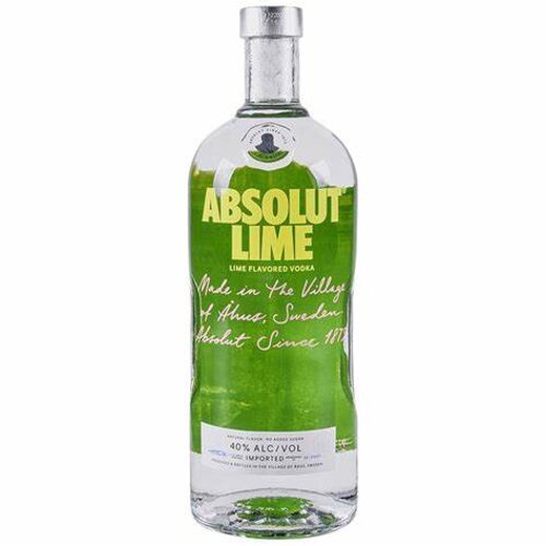 Absolut Lime Flavored Vodka 1.75L