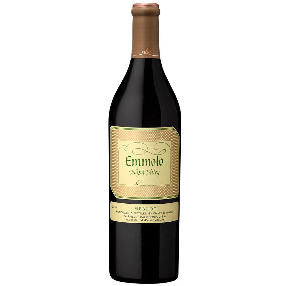 Emmolo Merlot Napa Valley 2019 750mL - Crown Wine and Spirits