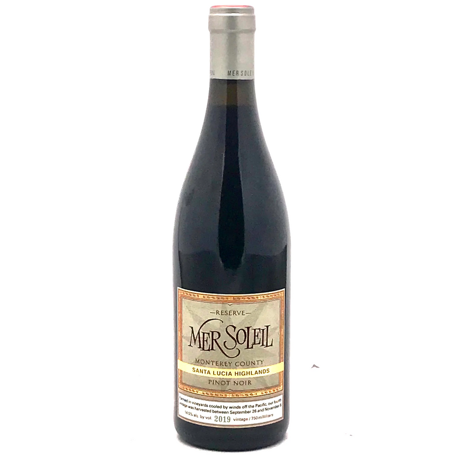 Mer Soleil Santa Lucia Highlands Pinot Noir 2019 750mL - Crown Wine and Spirits
