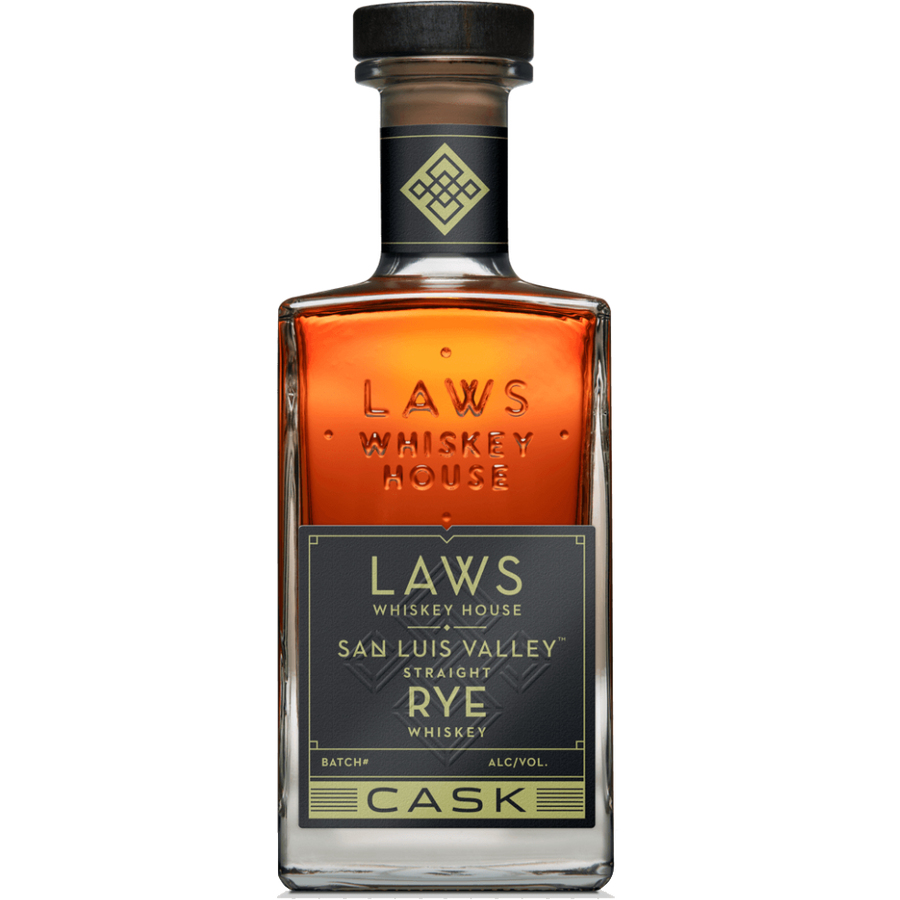 Laws San Luis Valley Straight Cask Rye 750mL - Crown Wine and Spirits