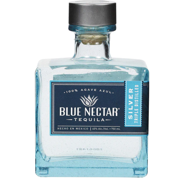 Blue Nectar Silver Tequila 750mL - Crown Wine and Spirits