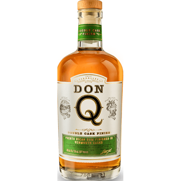 Don Q Double Aged Vermouth Cask Finish 750mL - Crown Wine and Spirits