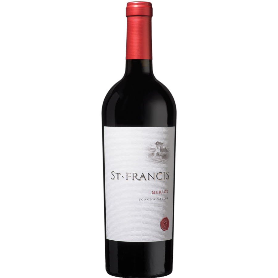 St. Francis Sonoma County Merlot 2018 750mL - Crown Wine and Spirits