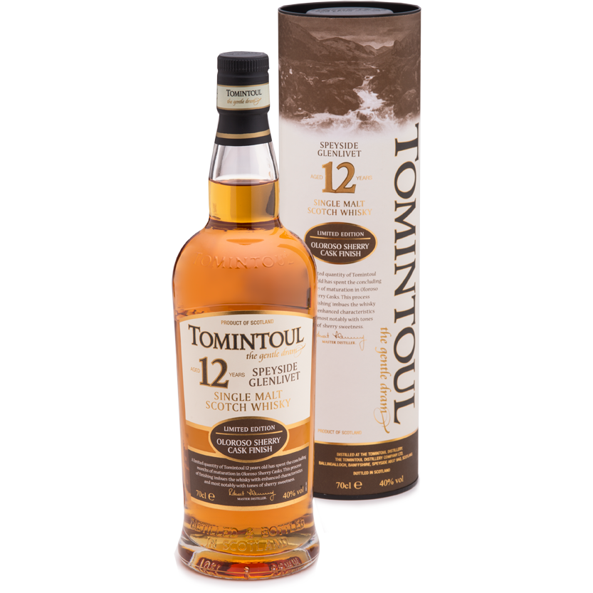 Tomintoul 12 Year Old 750mL - Crown Wine and Spirits