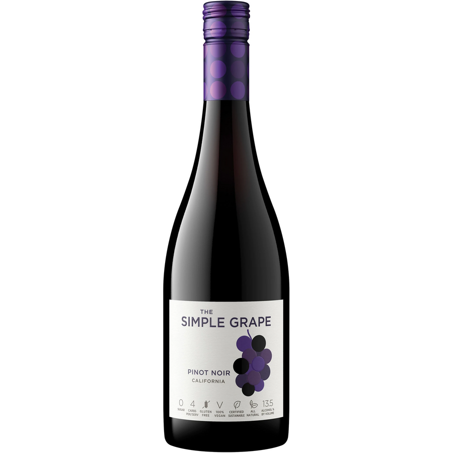 The Simple Grape Pinot Noir 2019 750mL - Crown Wine and Spirits