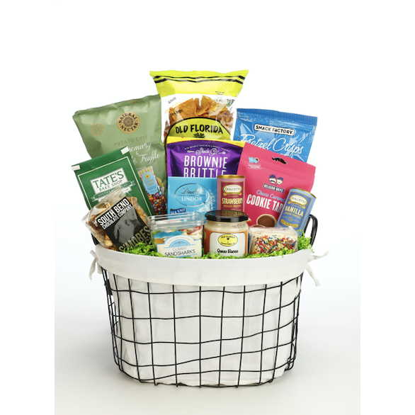 The Snack Attack Gift Basket - Crown Wine and Spirits