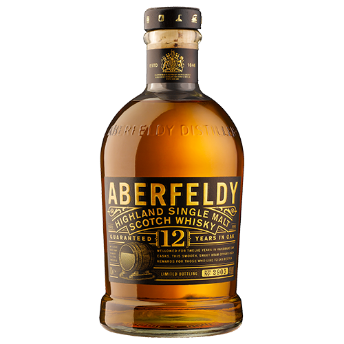 Aberfeldy 12 Year Single Highland Malt Scotch Whiskey 750mL - Crown Wine and Spirits