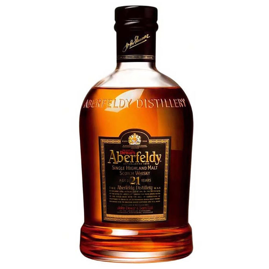 Aberfeldy 21 Year Single Highland Malt Scotch Whiskey 750mL - Crown Wine and Spirits