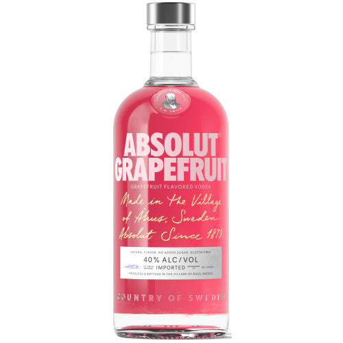 Absolut Grapefruit Flavored Vodka 750mL - Crown Wine and Spirits