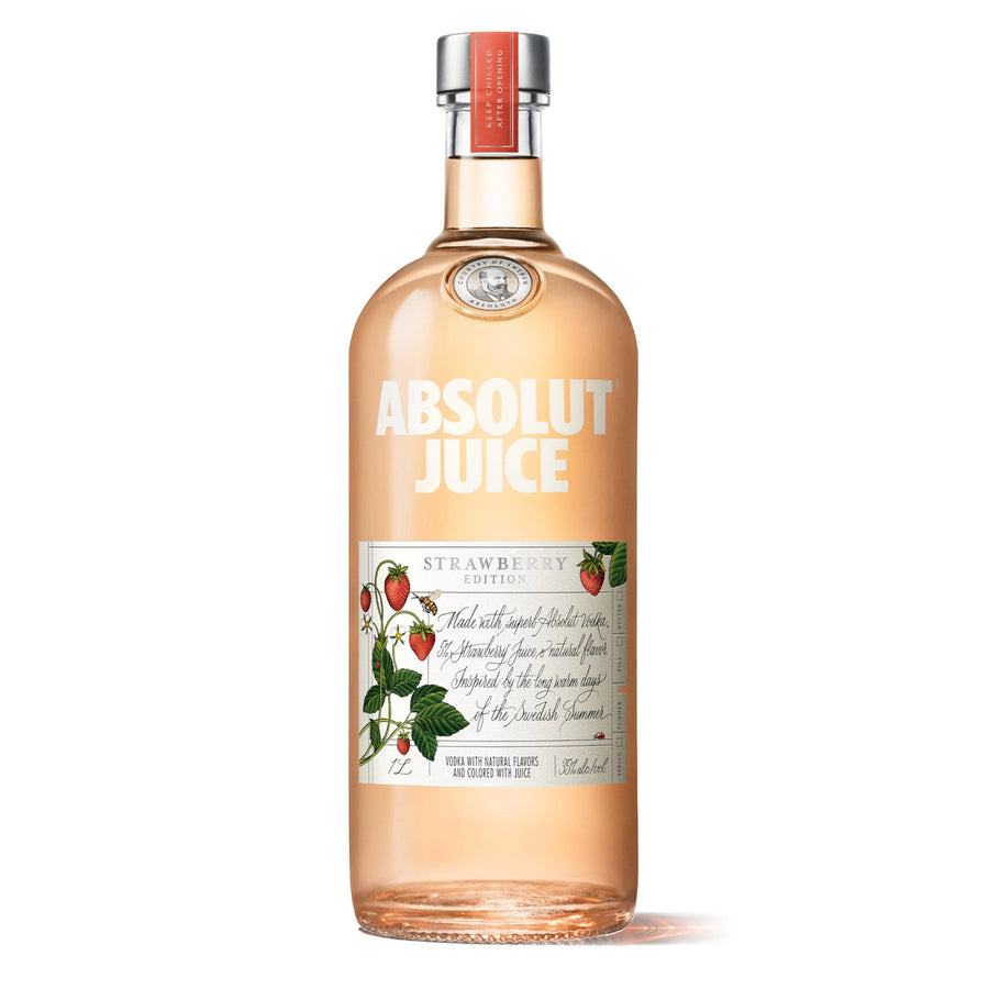 Absolut Juice Strawberry Edition 750mL - Crown Wine and Spirits