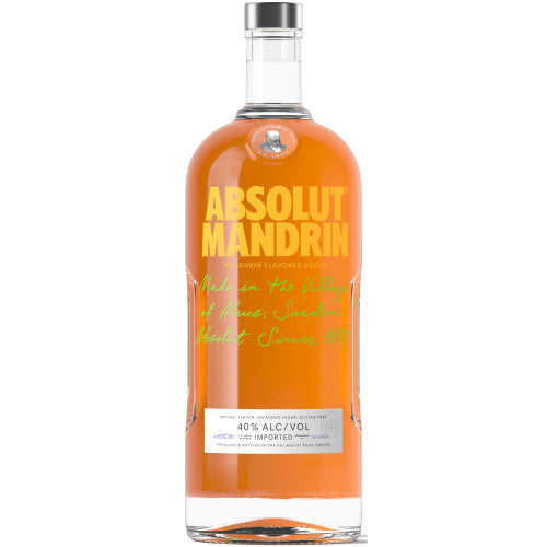 Absolut Mandrin Flavored Vodka 1.75L - Crown Wine and Spirits