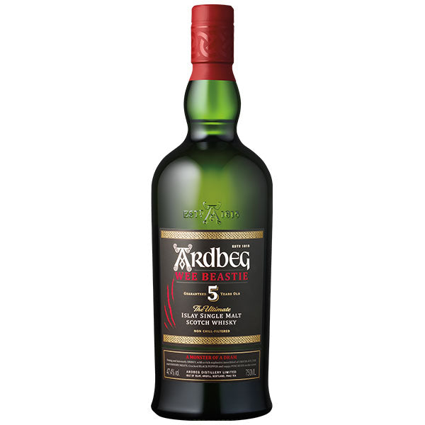 Ardbeg Wee Beastie Islay Single Malt Scotch Whiskey 750mL - Crown Wine and Spirits