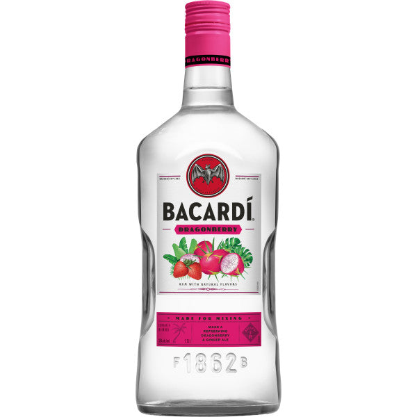 Bacardi Dragonberry Rum 1 75l Crown