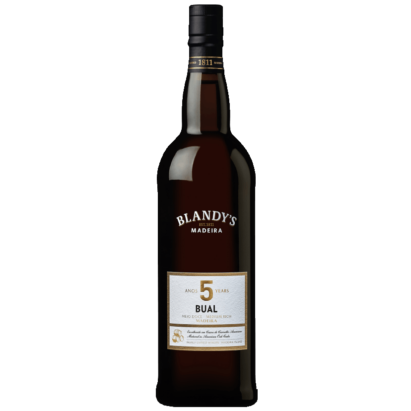 Blandy’s 5 Year Old Bual Madeira 750mL - Crown Wine and Spirits