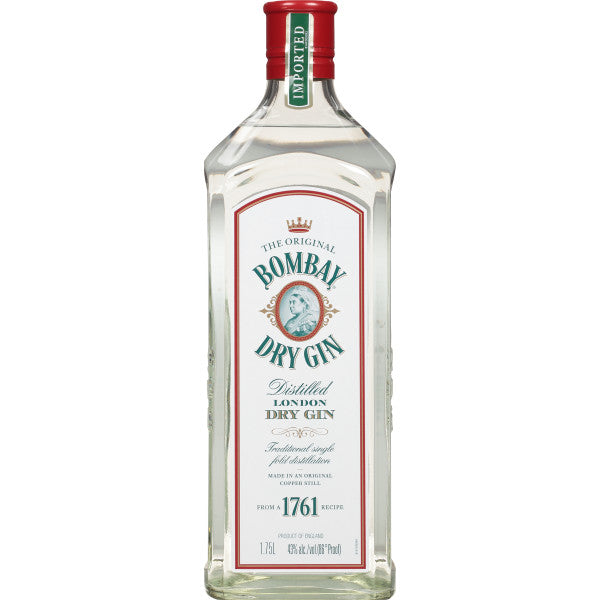 Bombay Distilled London Dry Gin 1.75L - Crown Wine and Spirits