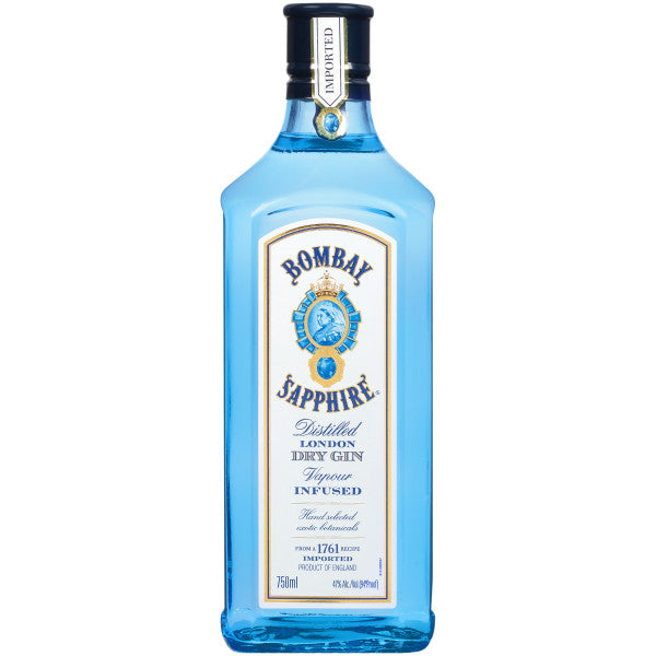 Bombay Sapphire Gin 750mL - Crown Wine and Spirits