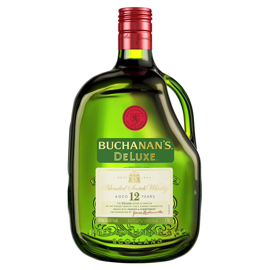 Buchanan's DeLuxe Aged 12 Years Blended Scotch Whisky 1.75L - Crown Wine and Spirits
