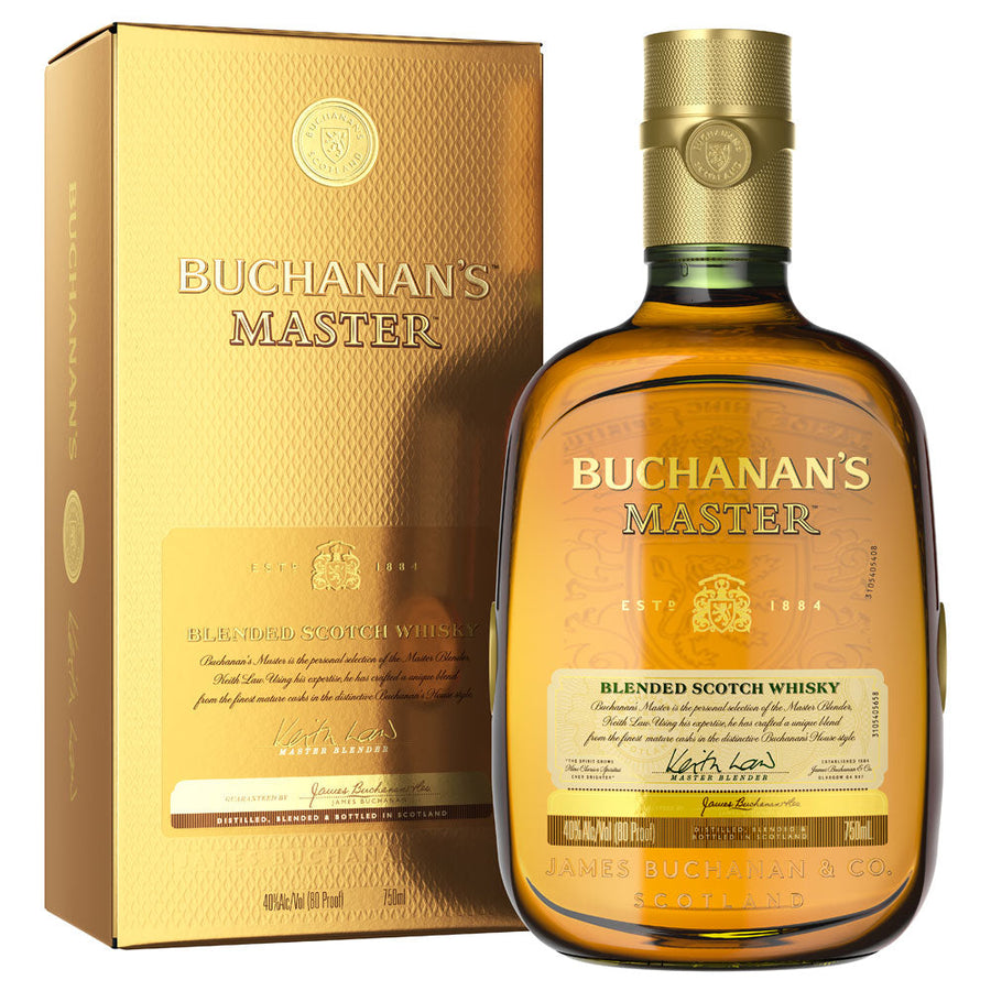 Buchanan's Master Blended Scotch Whisky 750mL - Crown Wine and Spirits
