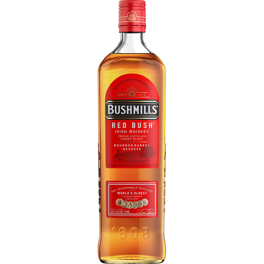 Bushmills Red Bush Irish Whiskey 750mL - Crown Wine and Spirits