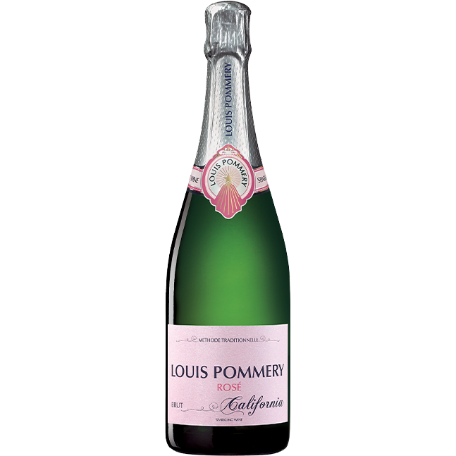 Louis Pommery California Rose 750mL - Crown Wine and Spirits