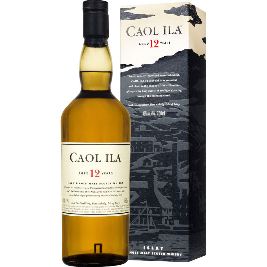 Caol Ila 12 Year Old Single Malt Scotch Whisky 750mL - Crown Wine and Spirits