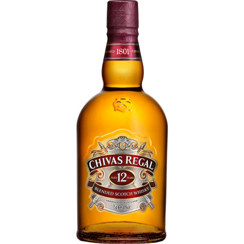 harmonisk skylle indlogering Chivas Regal 12 Year Old Blended Scotch Whisky 1.75L – Crown Wine and  Spirits