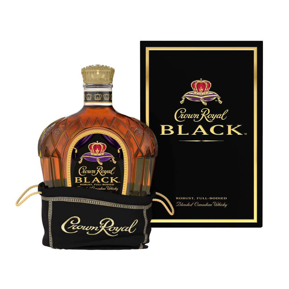 Crown Royal Black Blended Canadian Whisky 750mL - Crown Wine and Spirits