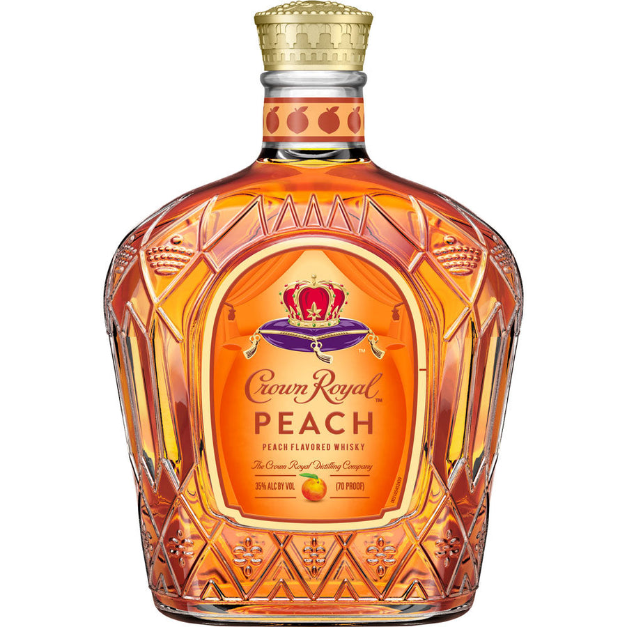 Crown Royal Peach Flavored Whisky 750mL - Crown Wine and Spirits