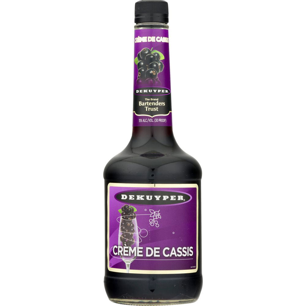 DeKuyper Creme de Cassis 750mL - Crown Wine and Spirits