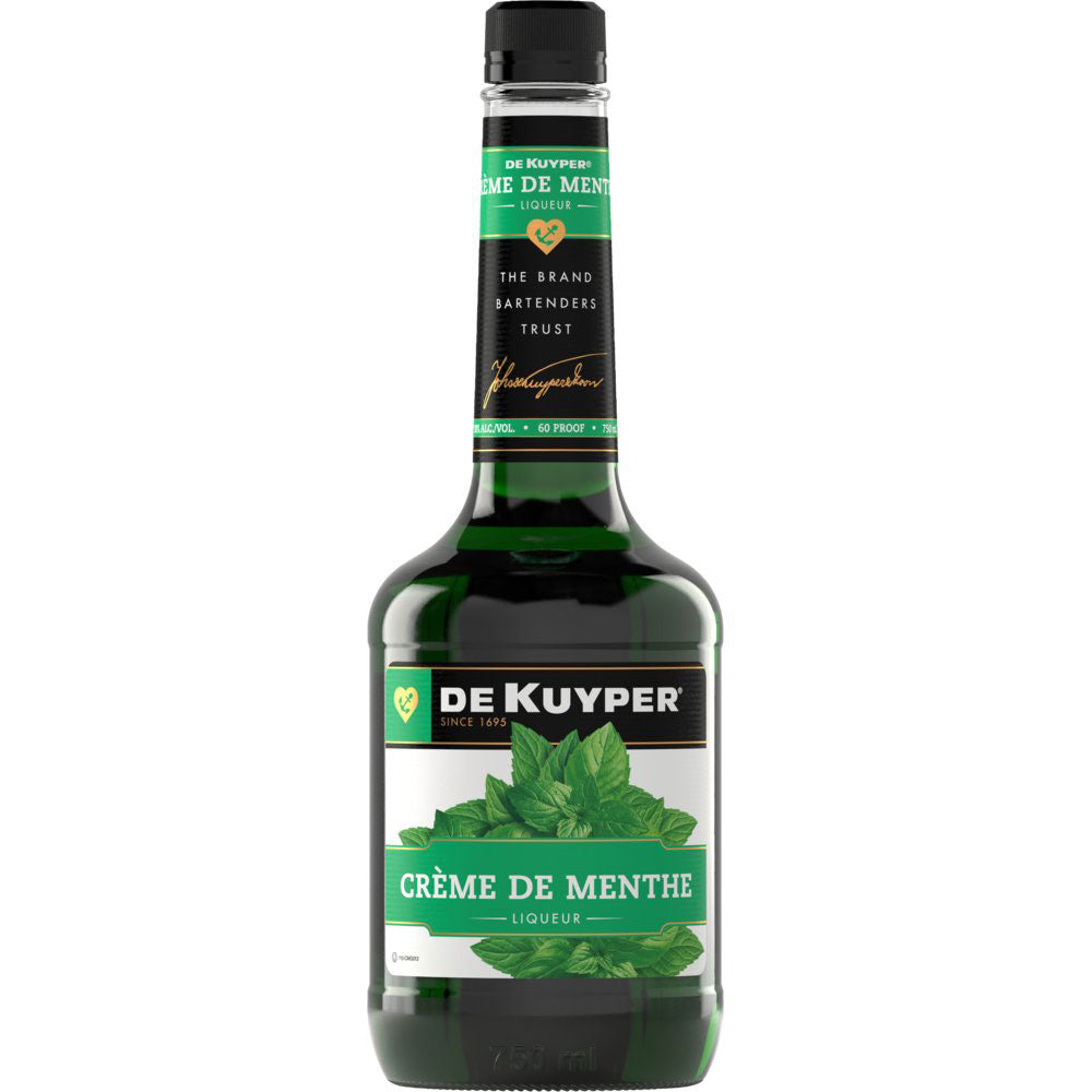 DeKuyper Creme de Menthe Green 750mL - Crown Wine and Spirits