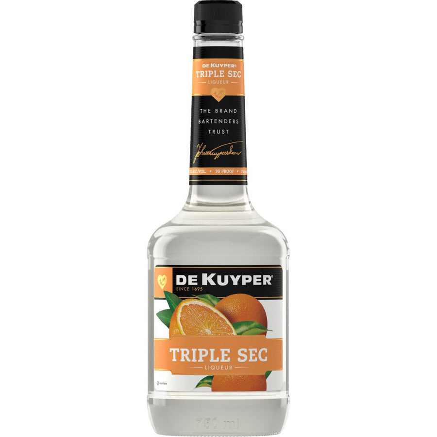 DeKuyper Triple Sec 30 Proof Liqueur 750mL - Crown Wine and Spirits
