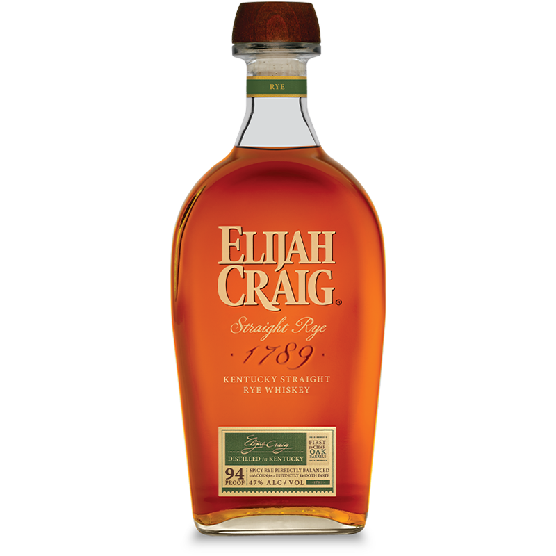 Elijah Craig Straight Rye 750mL - Crown Wine and Spirits