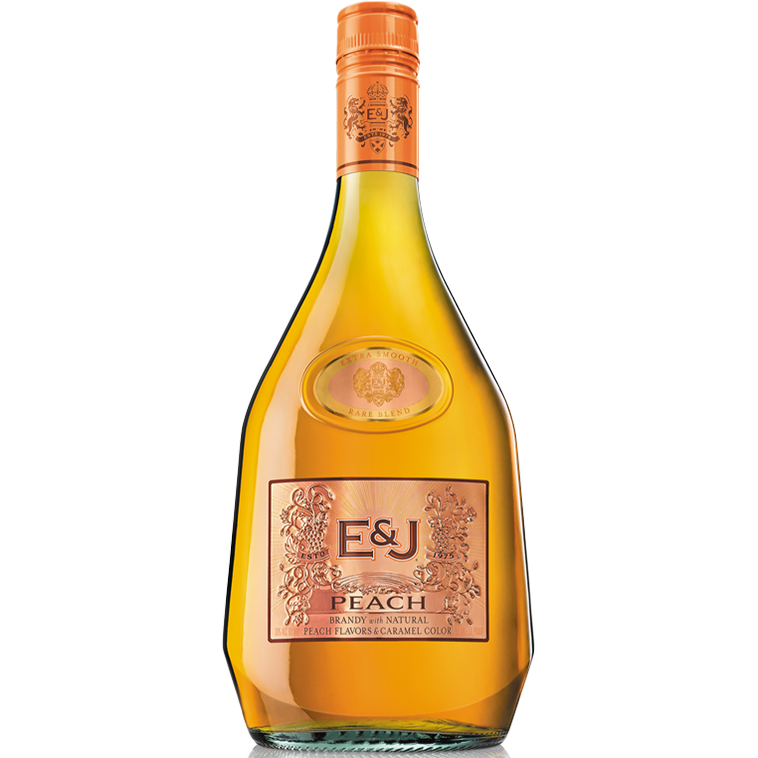E&J Peach Brandy 750mL - Crown Wine and Spirits
