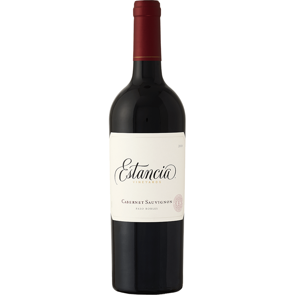 Estancia Paso Robles Cabernet Sauvignon 2018 750mL - Crown Wine and Spirits