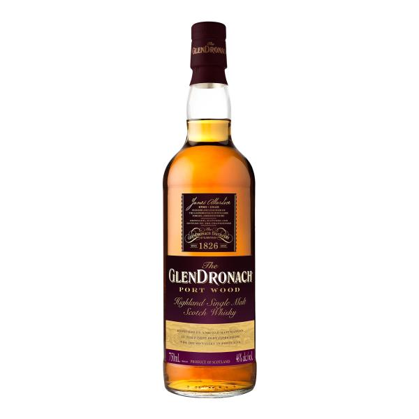 The GlenDronach Port Wood Highland Single Malt Scotch Whisky 750mL - Crown Wine and Spirits