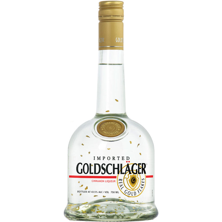 Goldschlager Cinnamon Schnapps Liqueur 87 proof 750ml - Crown Wine and Spirits
